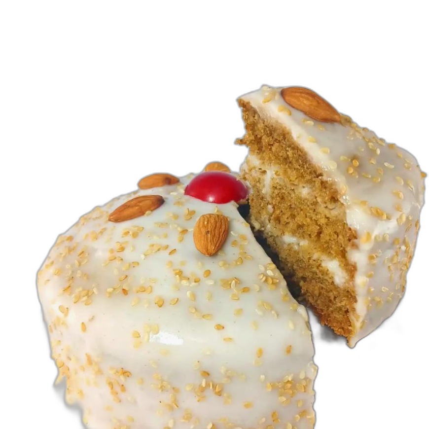 Torta Multisemillas Crema de Coco
