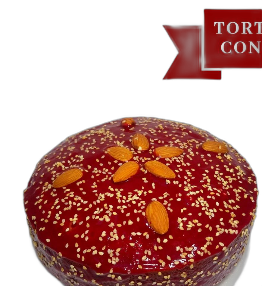 Torta Multisemillas Crema de Mora