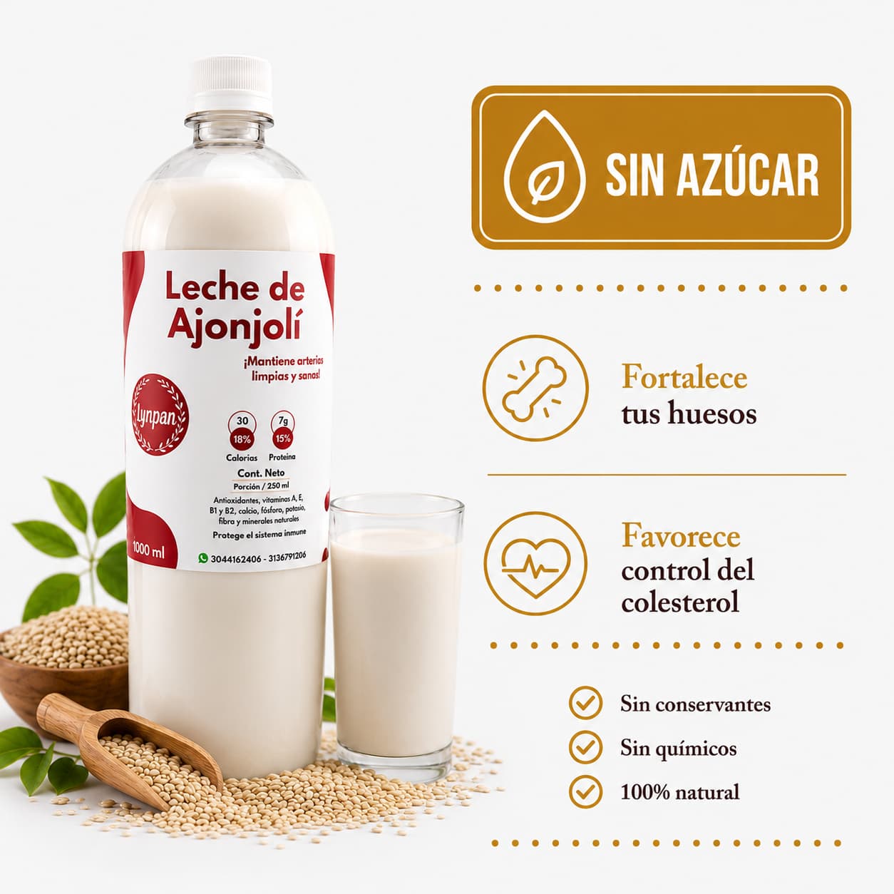 Leche de Ajonjolí